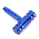 thumbnail image 3 of Perilla de palanca de cambios, perilla de cambio de marchas de aleación de aluminio universal azul, cabezal de cambio de marchas construido para durar, 3 of 8