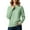 Green, variant on Women's Turtleneck Sweater Solid Basic Casual Long Sleeve Knit Pullover Sweaters Fall Winter Oversize Jumper Top 2025