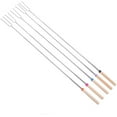 thumbnail image 4 of SUSHANG Stainless Steel BBQ Marshmallow Roasting Sticks Extending Roaster Telescoping for Campfire, Roasting Sticks for Fire Pit, Smores Skewers, 4 of 9