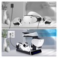 thumbnail image 5 of 5-in-1 PS VR2 Charging Station Storage Stand for Playstation VR2 and PS5 Controller Charging Dock with VR Headset Stand Display  LED Indicators, 5 of 8