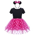 thumbnail image 2 of Disfraz de princesa de lunares para niños pequeños, fiesta de cumpleaños de Navidad, disfr OwlFay OwlFay, 2 of 2