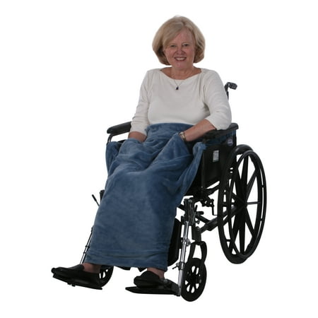 Lightweight Wheelchair Blanket, Warm Fleece, Fleece Blanket with