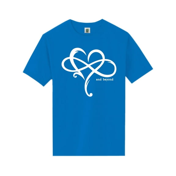 Heart Infinity and Beyond Short Sleeve Neon T-Shirt