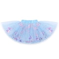 thumbnail image 5 of IDOPIP Baby Girl 1st Cake Smash Birthday Outfit Sequin Butterfly Romper Tutu Skirt with Headband, 5 of 8