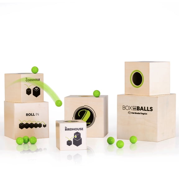 Fat Brain Toys - Box and Balls (new design)