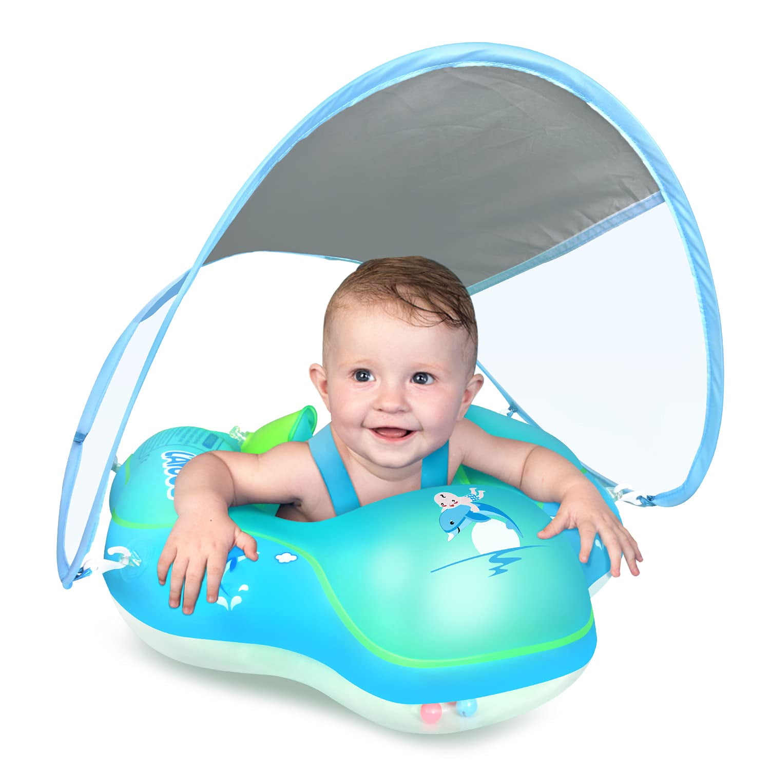 Nibbles The Shark Lil’ Canopy Float Bigmouth Inc up to 40 Lbs 12-36 Months for sale online 