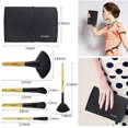 thumbnail image 3 of XINQIHANG For Beginners, Multi Number of Brush Set, Soft Bristle Wooden Handle, Blue, 3 of 6