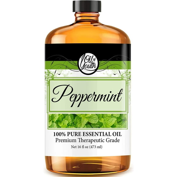 Oil of Youth Peppermint Essential Oil, 16 fl oz