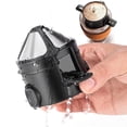 thumbnail image 2 of ENJOYW Ergonomic Retractable Coffee Filter, Plastic and Stainless Steel Coffee Strainer, 2 of 7