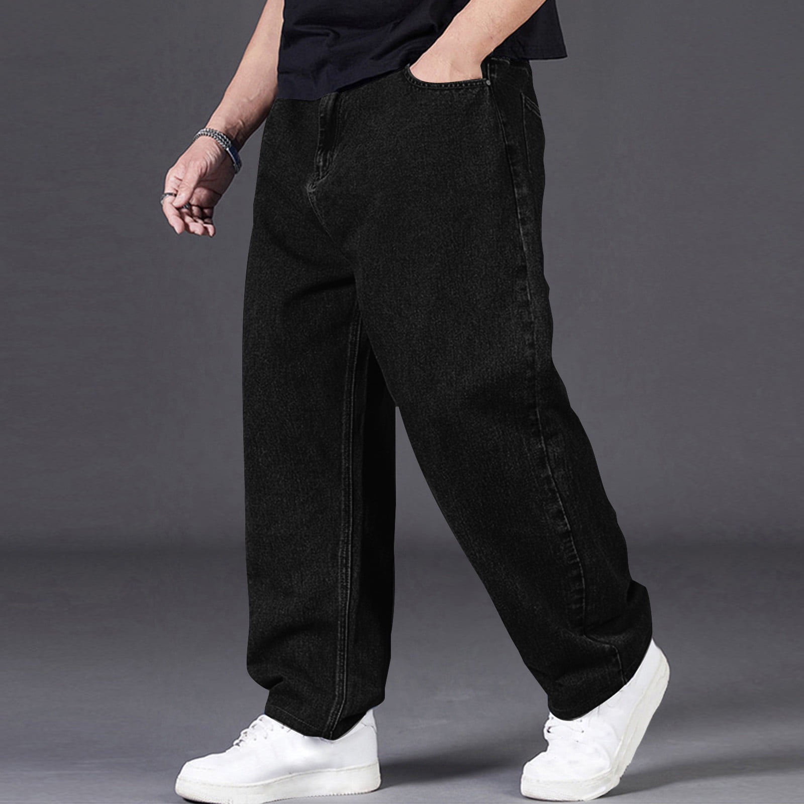 everyone soft denim pants black 黒 everyone soft denim pants black