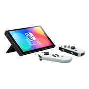 Nintendo Switch OLED - Game console - Full HD - white, black