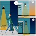 thumbnail image 6 of C Cattleya 2-Pack Matte Black Motion Sensing Dusk to Dawn Outdoor Wall Lights (E26), 6 of 6