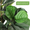 thumbnail image 3 of Ataucjin 6ft Tall Faux Ficus Tree Potted Fake Tropical Plants,Artificial Rubber Tree Plant,Decorative House Plants Large Floor Plants Artificial Trees For Home Office Store Room Decor, 3 of 9
