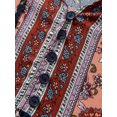 thumbnail image 5 of Liacowi Women Summer Bohp Print Tunic Tops Short Sleeve V Neck Loose T-Shirts Casual Pullover, 5 of 9
