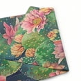 thumbnail image 6 of Qinduosi Watercolor Beautiful Botanical Summer Garden Flag Vertical Double Sided Watercolor Cactus Flowers Farmhouse Flag Flag for Garden Patio Lawn Yard Outside Outdoor Decoration White, 6 of 6