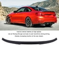thumbnail image 4 of Car Rear Spoiler Wing Extension Trunk Spoiler Lip Spoiler for F30 3 Series Sedan M4 F80 2012-2018 with ABS Racing Style Easy to Install No Drill, 4 of 7