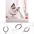 thumbnail image 3 of Coloque De Gato, 20-38 Cm De Longitud Ajustable De Nylon Para El Collar De Collar De Perros Con Cadena De Extensión Para Mascota Pequeña, 3 of 7