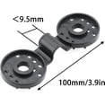 thumbnail image 3 of SHSLING 100/50Pcs Cloth Plastic Clips Sunshade Net Fixing Clip Shade Fabric Attachment and Placement for Sun Shade Net Anti Bird Garden Netting, Shade Netting Fabric Accessories Round Shade, 3 of 7