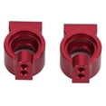 thumbnail image 4 of Accesorios RC, 2 piezas de aleación de aluminio para eje trasero LC Racing, soporte de cubo trasero de metal, asiento de rueda, funcionalidad versátil, 4 of 9