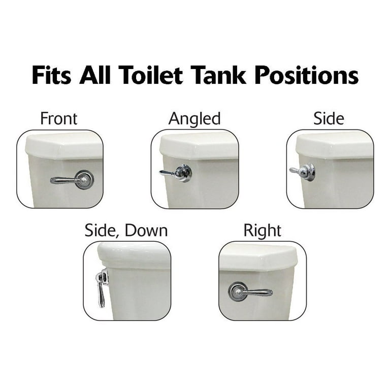Korky StrongARM Universal Toilet Flush Flapper, White Tank Lever