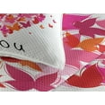 thumbnail image 3 of Ambesonne Butterfly Quilted Coverlet 3 Pcs, Heart Love, King Size, Multicolor, 3 of 4