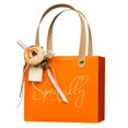 thumbnail image 2 of European Wedding Hand Bags Rivet Simulation Flower Candy  Paper Bag Gift Boxes Aromatherapy Storage Box With Ribbon Card Party, 2 of 7