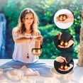 thumbnail image 2 of Calmind Cuencos Tibetanos Zen para Meditación Yoga y Oración Set Completo Mindfulness con Cuenco Cojín y Baqueta, 2 of 8