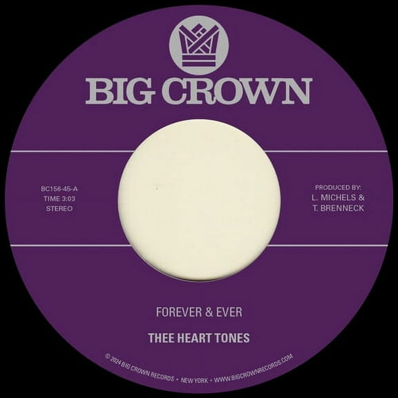 Thee Heart Tones - Forever & Ever B/w Sabor A Mi - Music & Performance - Vinyl [7-Inch]
