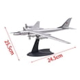 thumbnail image 3 of Modelo de avión a escala 1:200, modelo de avión 1/200, modelo de avión fundido a presión, modelo de avión, para , niñas, regalos de cumpleaños Baoblaze Juguetes de aviones, 3 of 8