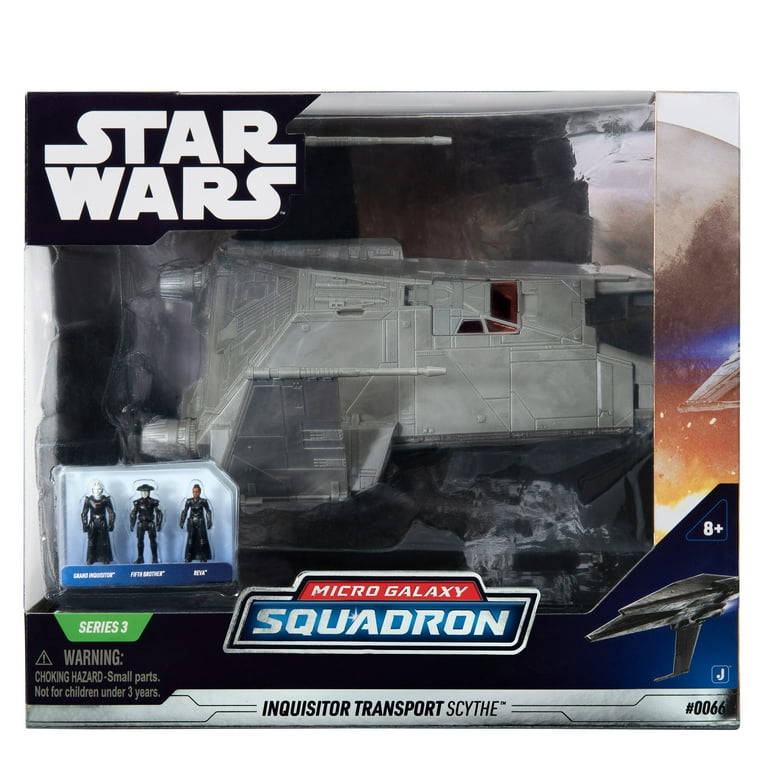 STAR WARS Micro Galaxy Squadron Inquisitor Transport Scythe with