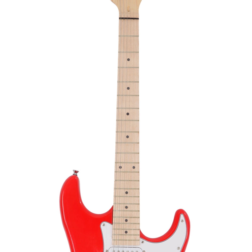 Glarry ST Maple Fingerboard Electric Guitar with Case and Accessories Pack