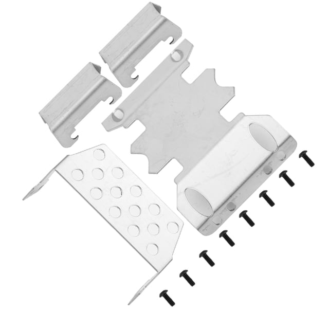 Placa De Deslizamiento De Armaduras De Coche RC De Acero Inoxidable Portátil, Placa De Protección De Armaduras De Coche RC, Coche RC Para Coche De Control Remoto RC Vehículo ANGGREK Armors Protection Plate
