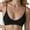 Black, variant on Women's Triangle Bralette JIANLAI Plunge Bra V Neck Wireless No Padded Soft Comfortable Everyday Sleep Bras Beige