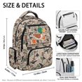 thumbnail image 4 of KUIFORTI Duck Camouflage School Bag with Lunch Bag Girls Backpack Set 4Pcs Kids Bookbag Pencil Pouch Suitable for Elementary Primary Middle School Back to School Supplies, 4 of 7