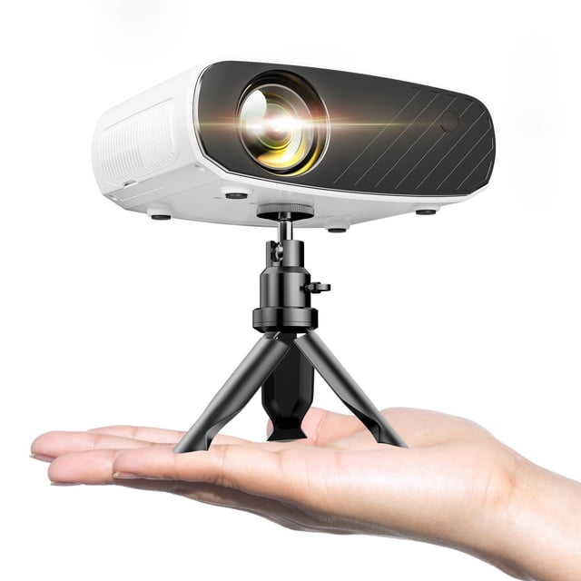 Mini proyector ELEPHAS 1080P HD portátil con trípode