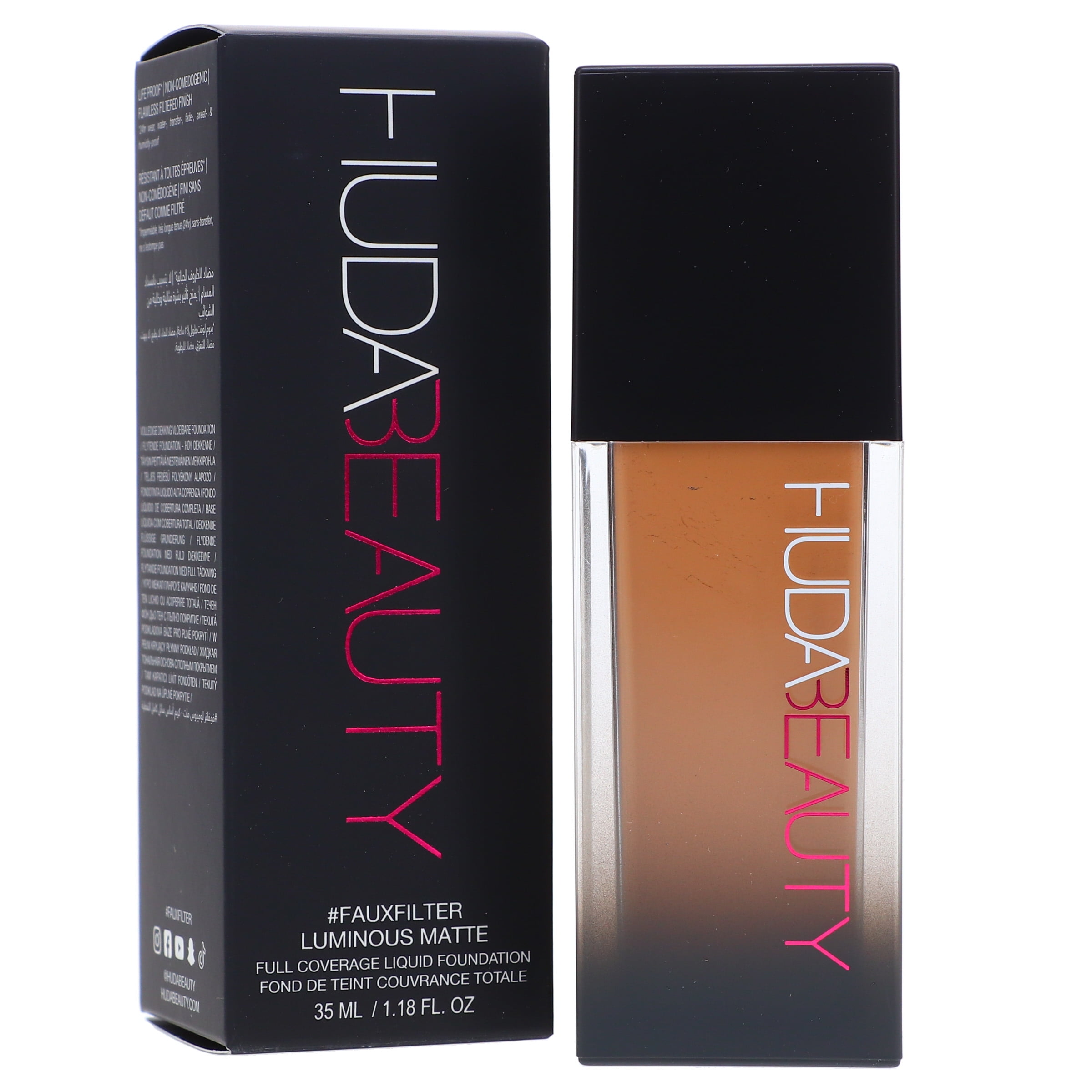 HUDA BEAUTY #FauxFilter Luminous Matte Foundation Tres Leches 320G 1.18 oz
