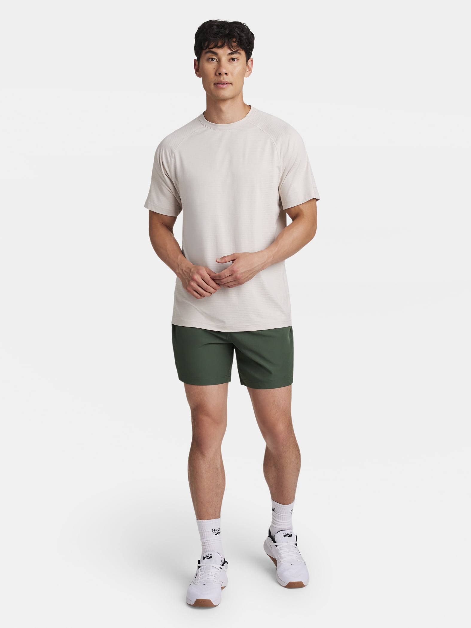 Reebok Men's and Big Men's Match Woven Short, 6" Inseam, Sizes XS-5XL