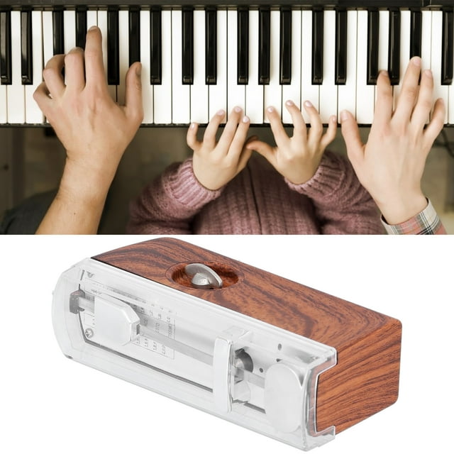 Mini Metrónomo Mecánnico, Metrónomo Portátil Piano Guitarra Violín Metrónomo Mecánnico Para Estudiantes de Música, Músicos Pianista