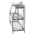 thumbnail image 5 of Plant Stand, Metal Plant Holder Display Rack, Garden Stand & Flower Pot Black, 5 of 8