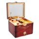thumbnail image 1 of Caja de música vintage con diseño de bailarina con espejo y almacenamiento para joyas, 1 of 1