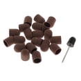 thumbnail image 2 of 20 tapas Baoblaze bandas de lijado de lima de uñas con 1 taladro de mandril, 2 of 7