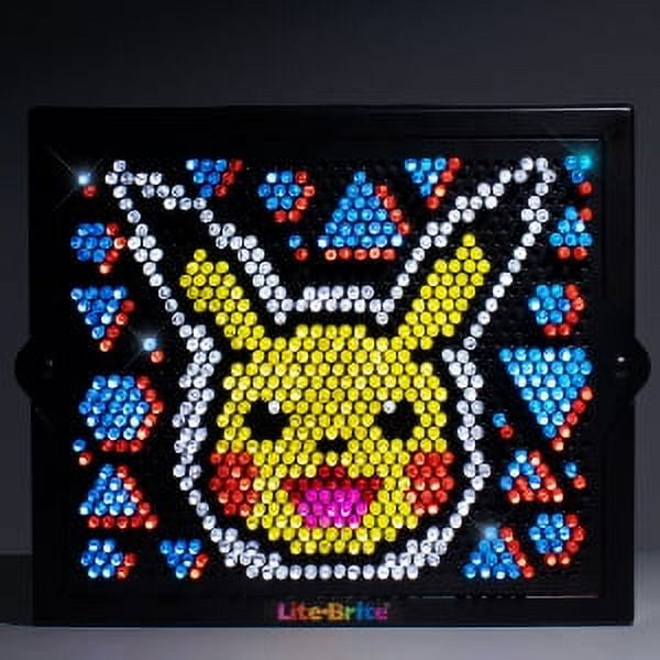 Lite-Brite Super Bright HD, Pokemon Edition - Perfect Gift for Girls and Boys Ages 6+