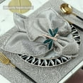 thumbnail image 4 of 6 Pcs Dragonfly Napkin Ring Napkin Ring for Wedding Dining Table Party Daily Use Christmas Thanksgiving Table Decor Etc, 4 of 5