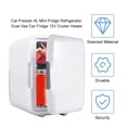 thumbnail image 3 of Portable Car Freezer 4L Mini Fridge Refrigerator Car Fridge 12V Cooler Heater Universal Vehicle Parts, 3 of 7