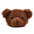 thumbnail image 1 of Bolso Oso Bolso Hombro Felpa para Niñas Dibujos Animados Bolso Bandolera Kawaii (marrón), 1 of 7