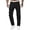 a-Black3047, variant on FINALGANG Mens Solid Color Pleated Slim Fit Chino Pants Mid Waisted Button Closure Casual Trousers For Business Casual Daily Wear Comfortable Bottoms