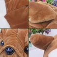 thumbnail image 6 of Pyaiiner Shar-Pei Plush Toy 16Inch Floppy Dog Pillow Wrinkled Stuffed Animal Plushie Car Cushion Bulldog Decor, 6 of 6