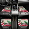 thumbnail image 7 of Honeii Merry Christmas 1 Print Car Foot Mat Four-Piece Set - Front & Rear Universal Car Floor Mats for SUVs, Trucks, Sedans, 7 of 7