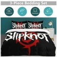 thumbnail image 6 of Slipknot Duvet Cover Set, Soft Cozy Quilt Cover Bedding Set 3 Pieces, Comforter Cover with 2 Pillowcase for Teens Adults Kids 86"x70", 6 of 8