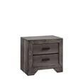 thumbnail image 5 of Picket House Furnishings Grayson Queen Storage Poster 5pc Bedroom Set, Grey Oak, 5 of 11